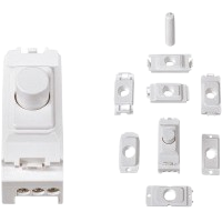 RUNI GRID DIMMER 500W, White