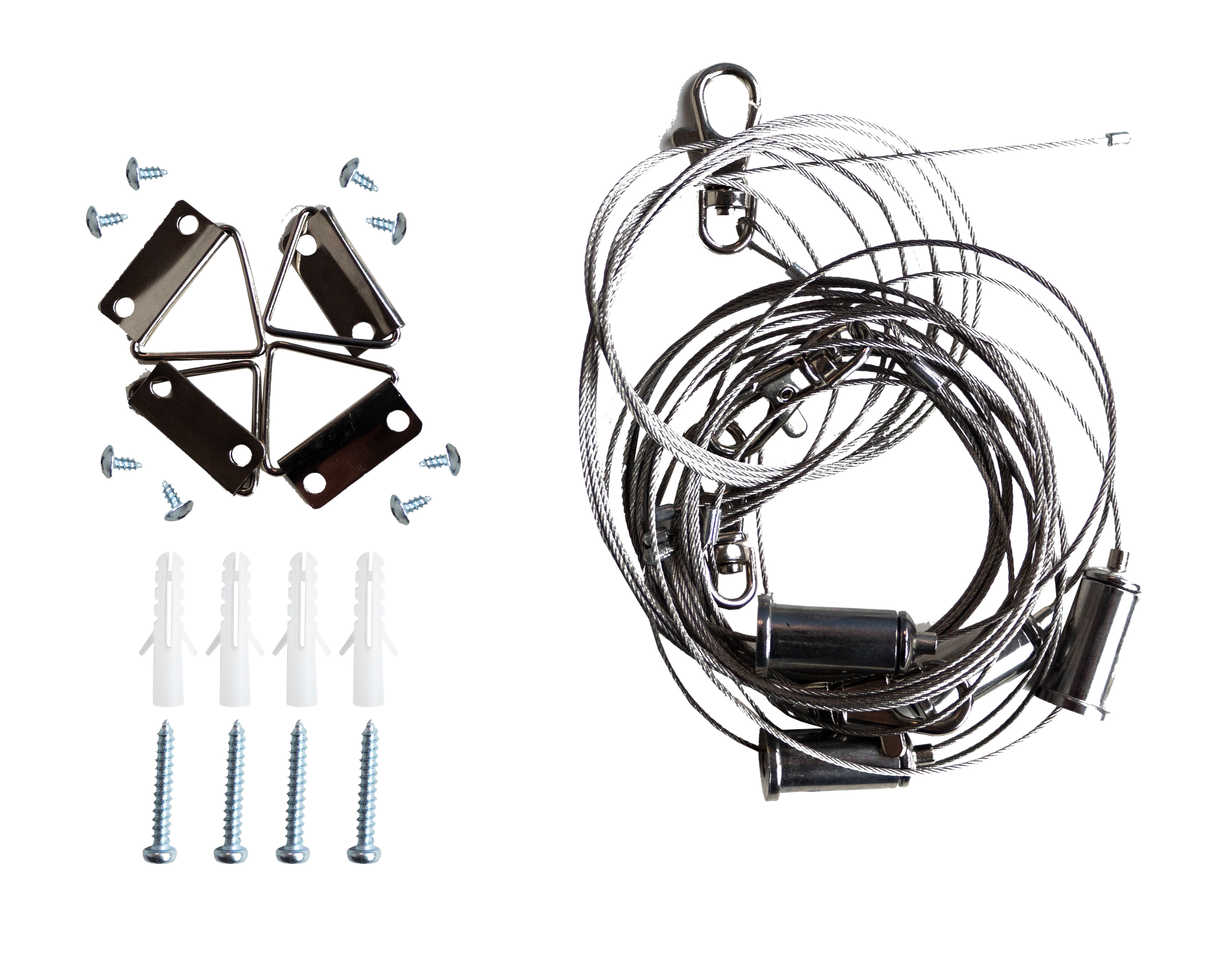 4 WIRE SUSPENSION KIT FOR 600X600MM AND 300X1200MM DALLAS PANELS