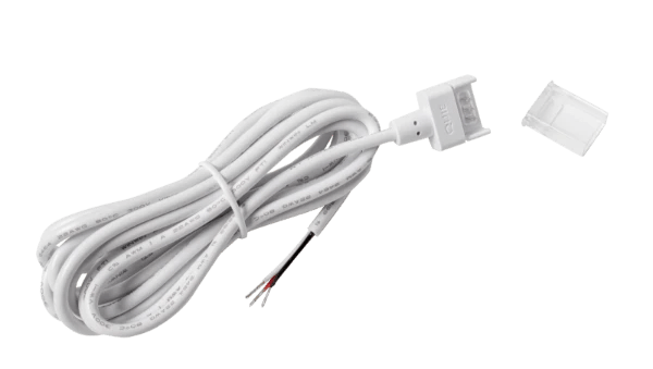 VEGAS EASY CLIP CONNECTOR FOR 12V and 24V CCT2 TUNABLE IP67 LED STRIP / STRIP-TO-DRIVER WITH 2000MM