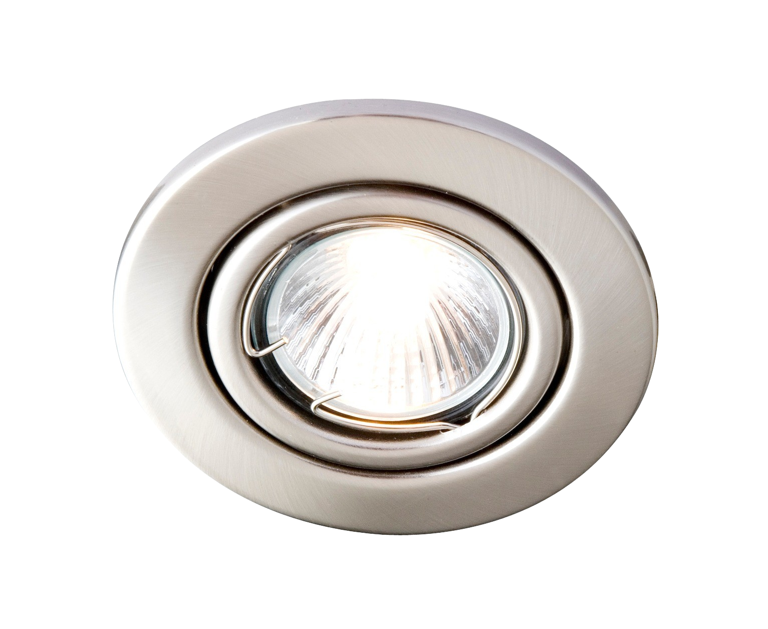 SALLY 50W GU10 mains voltage die cast D/L, IP20, 75mm, White, dimmable