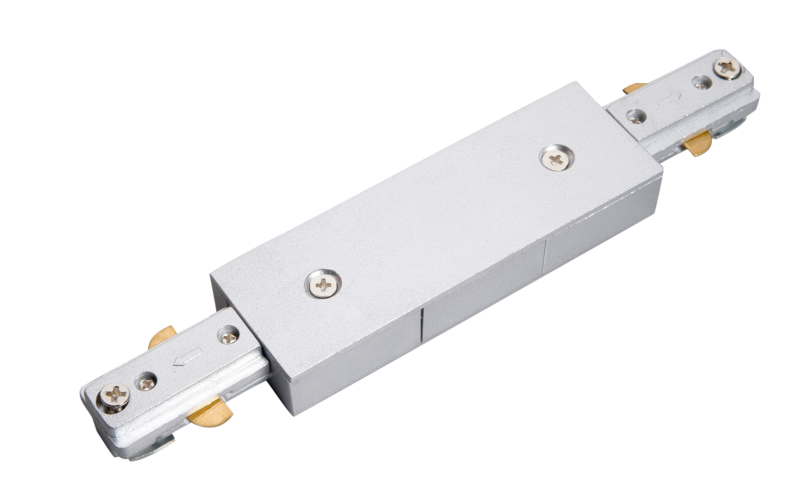TRACK coupler, Brushed chrome
