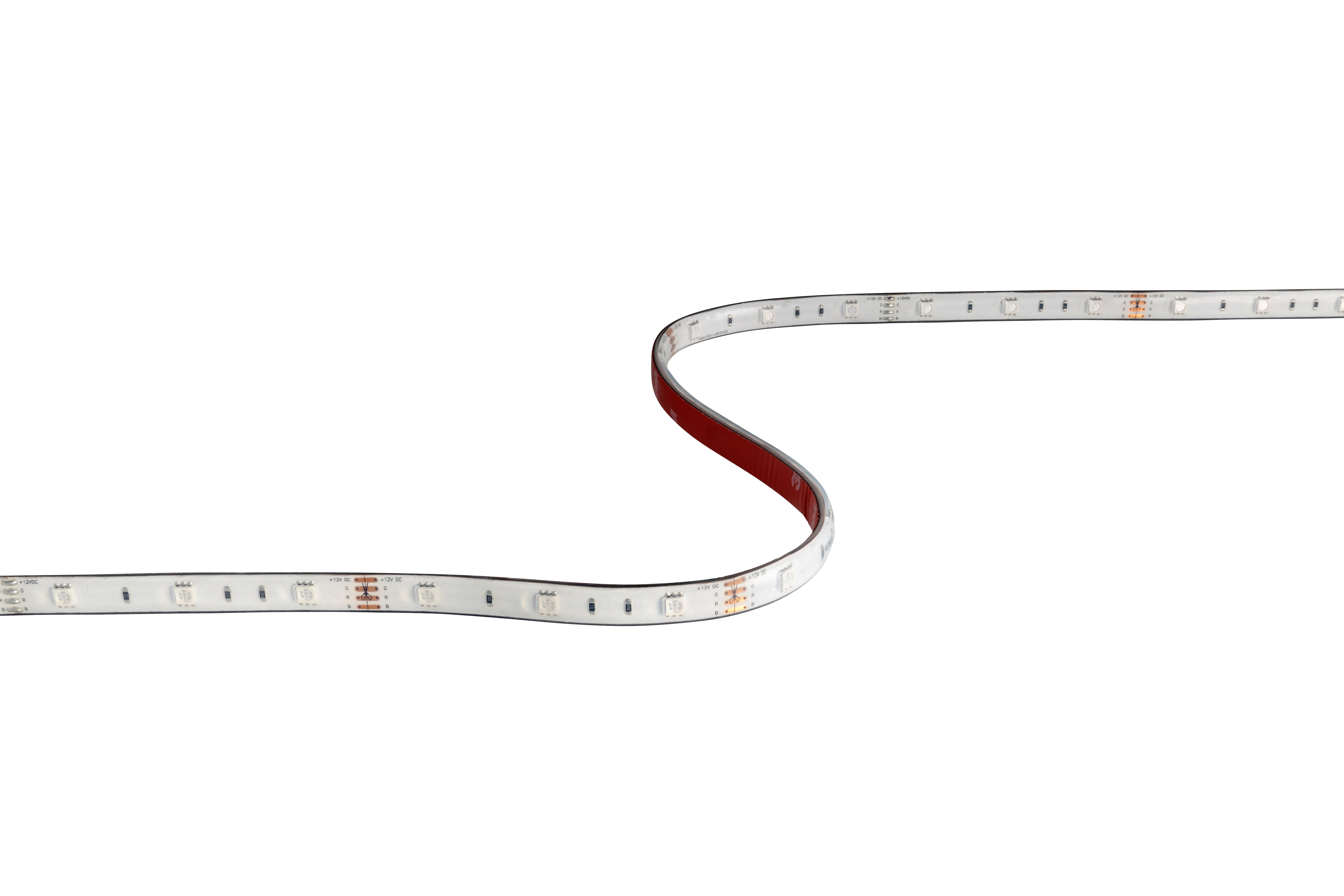 VEGAS 7.2W/m, 12V, 30LED/m, LED strip light, RGB,  IP67, 30m