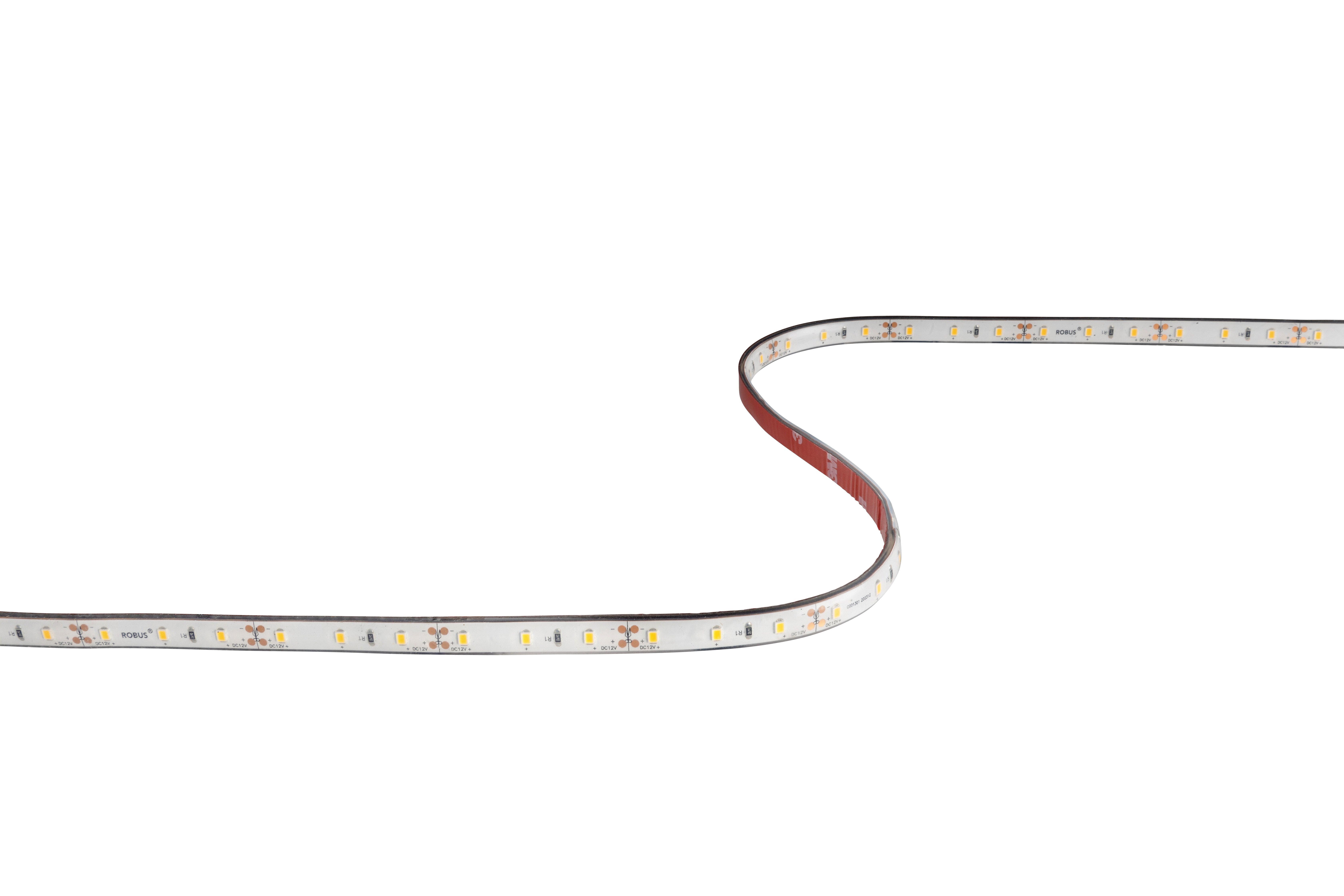 VEGAS 4.8W/m, 24V, 60LED/m, LED strip light, Warm White, 3000K, IP20, 30m - PRICED PER M