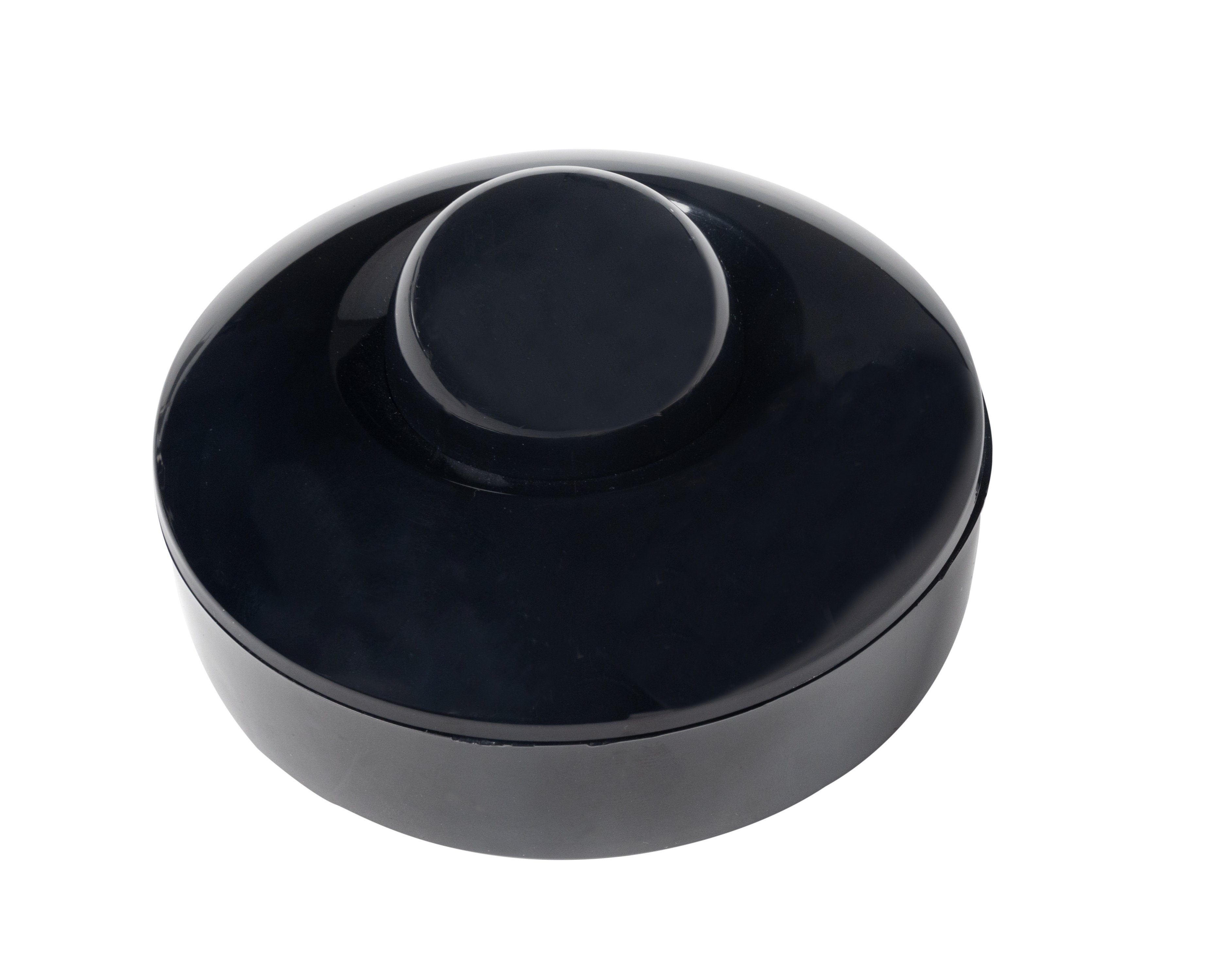 PROTON UNIVERSAL 360° PIR, recessed/surface, 106mm, IP44, Black