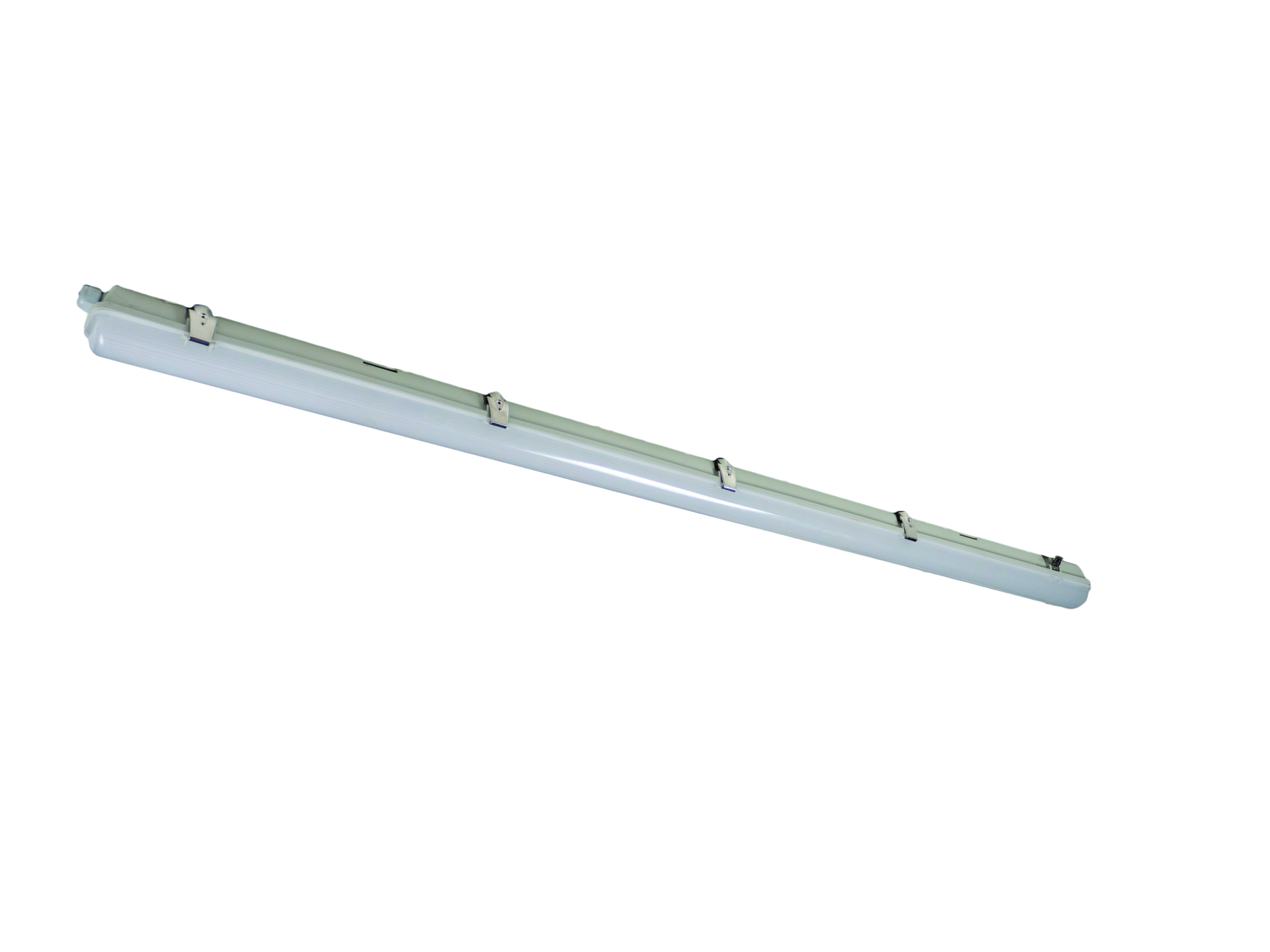 HARBOUR 2 - 58W LED corrosion proof, IP65, 5ft twin, Emergency, Grey, 4000K, Version2