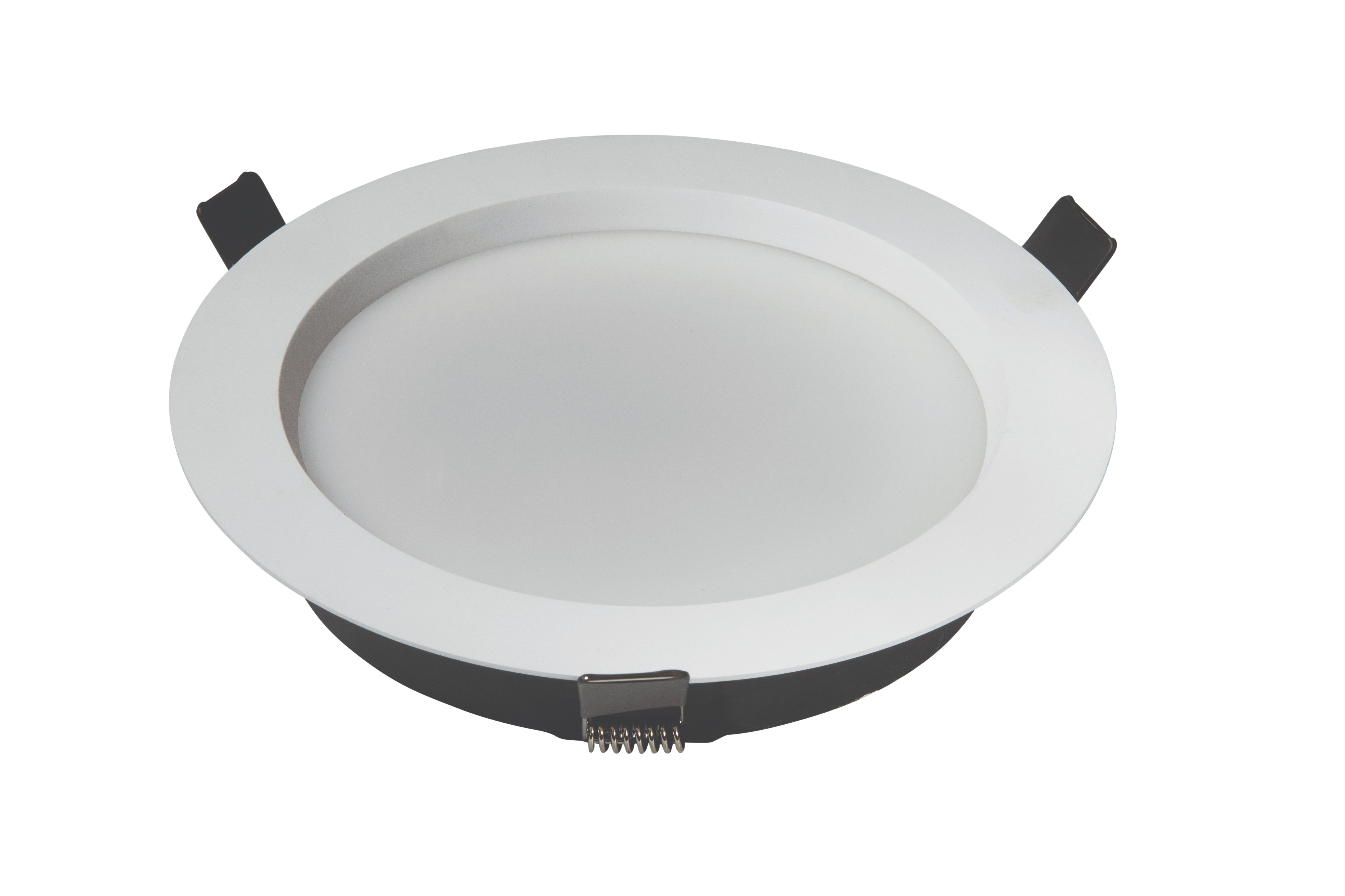 MIRA 18W and 24W dual wattage CCT4 selectable dimmable LED downlight, White, 3000K,4000K,5000K,6500K