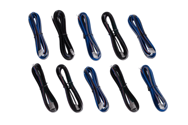 VEGAS EASY CLIP CONNECTOR FOR 12V and 24V RGB IP20/STRIP-TO-DRIVER,WITH 2000MM/Priced per 1 pc
